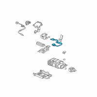 OEM Acura TSX Sensor, Laf Diagram - 36531-RBB-003