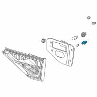 OEM 2013 Honda Odyssey Socket (T10) Diagram - 33513-SLA-003