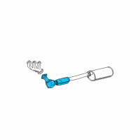 OEM 2002 Ford F-150 Converter Diagram - 2L3Z-5E212-AA