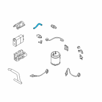 OEM 2004 Kia Rio Hose-EVAPORATOR Diagram - 0K32A13971A