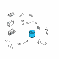 OEM Kia CANISTER-Buffer Diagram - 0K32A13978