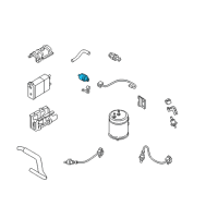 OEM 1999 Kia Sportage Cut Close Valve Diagram - 0K01G18741