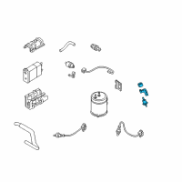 OEM Kia Rio Proportion Solenoid Valve Assembly Diagram - 0K30E18740