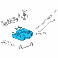 OEM 2018 Buick Enclave Fuel Tank Diagram - 84263308