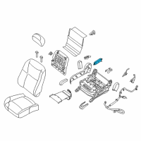 OEM Switch Assy-Front Seat, RH Diagram - 87016-1AA0A