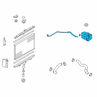 OEM Nissan Rogue Select Tank Assy-Reserve Diagram - 21711-JG000