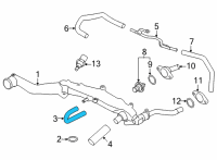 OEM Toyota GR86 Front Hose Diagram - SU003-09512