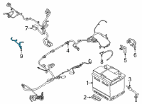 OEM Ford CABLE ASY Diagram - NZ6Z-14301-B