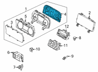 OEM 2021 Kia Sorento Case-Rear Diagram - 94365P2000