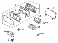 OEM 2021 Kia Sorento Sw Assy-Button Start Diagram - 93500P2000