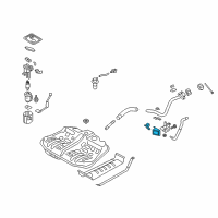 OEM Kia Optima Crankcase Air Filter Diagram - 31450C1000