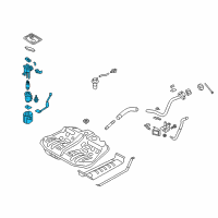 OEM 2015 Kia Cadenza Fuel Pump & Sender Module Assembly Diagram - 311103R800