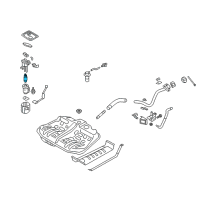 OEM Kia Cadenza Fuel Pump Assembly Diagram - 311113R700