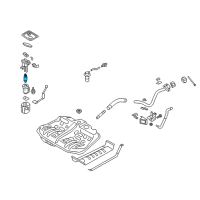 OEM 2016 Hyundai Azera Pump Assembly-Fuel Diagram - 31111-3R700