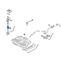 OEM 2014 Kia Cadenza Fuel Pump Filter Diagram - 311123R600