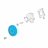 OEM Scion xB Pulley Diagram - 16173-21021