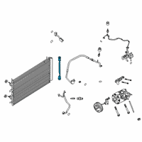 OEM 2020 Ford Escape ACCUMULATOR ASY - AIR CONDITIO Diagram - LX6Z-19C836-A