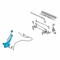 OEM 2002 Honda Civic Tank Set, Washer Diagram - 76840-S5D-A02