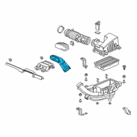 OEM 2018 Honda Clarity Tube, Air Inlet Diagram - 17251-5WJ-A01