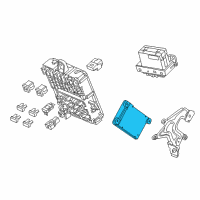 OEM 2015 Honda CR-Z HFT Unit (Bluetooth) Diagram - 39770-SZT-A01