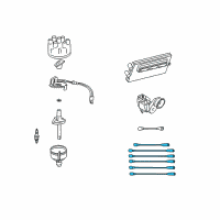 OEM 2003 Dodge Ram 1500 Van Cable Pkg-Ignition Diagram - 4728037AD