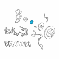 OEM Honda Clarity Circlip (91MM) Diagram - 90681-T6A-J00