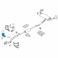 OEM 2015 Nissan Murano Three Way Catalyst Converter Diagram - 208A3-5AH0A