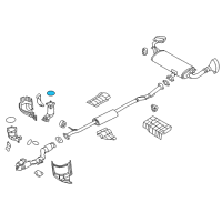 OEM Nissan Quest Gasket-Exhaust Diagram - 20691-JA10A