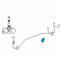 OEM Chrysler TRANSPOND-Tire Pressure Diagram - 4602504AC