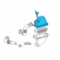 OEM Toyota Echo Cap Sub-Assembly, Air Cl Diagram - 17705-21041