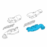 OEM 2007 Ford Freestyle Manifold Diagram - 4F9Z-9431-EA