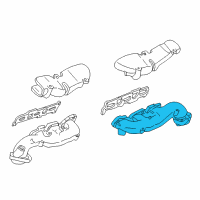 OEM 2006 Ford Freestyle Manifold Diagram - 4F9Z-9431-EA