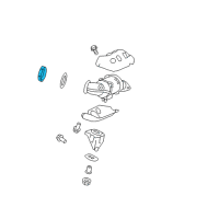 OEM Catalytic Converter Clamp Diagram - BB5Z-5A231-A