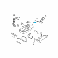 OEM Chevrolet S10 Hose-Fuel Tank Filler Diagram - 15748509