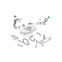 OEM Chevrolet C1500 Fuel Cap Diagram - 15763225