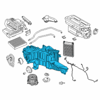 OEM 2018 Lincoln Navigator AC & Heater Assembly Diagram - HL3Z-19850-FF