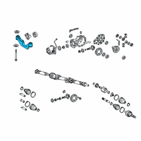 OEM Support Assy, Differential Diagram - 52380-48110