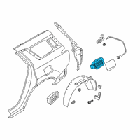 OEM Hyundai Palisade Housing-Fuel Filler Dr Diagram - 81595-S8010