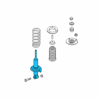 OEM 2020 Nissan Titan XD Shock Absorber Kit-Front Diagram - E6110-EZ73B