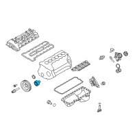 OEM BMW Hub Diagram - 11-23-7-593-701