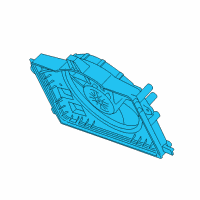 OEM 2018 Chevrolet Corvette Fan Module Diagram - 84486698