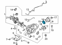 OEM 2020 Ford Ranger Rear Seal Diagram - KB3Z-3254-A