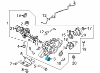 OEM Ford Bronco BUSH Diagram - MB3Z-3069-B