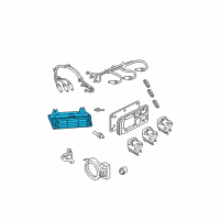 OEM 2008 Pontiac Grand Prix PCM Diagram - 12600930