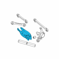 OEM 2012 BMW M3 Camber Arm, Left Diagram - 33-32-2-283-885