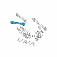 OEM 2012 BMW M3 Left Guide Arm Diagram - 33-32-2-283-547