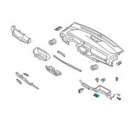 OEM Hyundai Palisade Lamp Assembly-Luggage & Glove Diagram - 92601-M5000