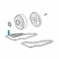 OEM 2004 Mercury Monterey Screen Diagram - F5DZ-7A098-AA