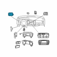 OEM Chrysler Aspen Switch-HEADLAMP Diagram - 68020345AC