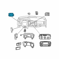 OEM 2008 Chrysler Aspen Switch-HEADLAMP Diagram - 68020345AC